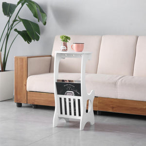 Modern Round Table - White - Home Happy Hour